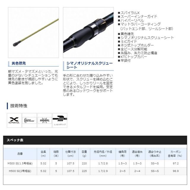 新品 未使用 未開封シマノアオリスタ M500 新品 未使用 未開封シマノアオリスタ M500 【公式通販】
