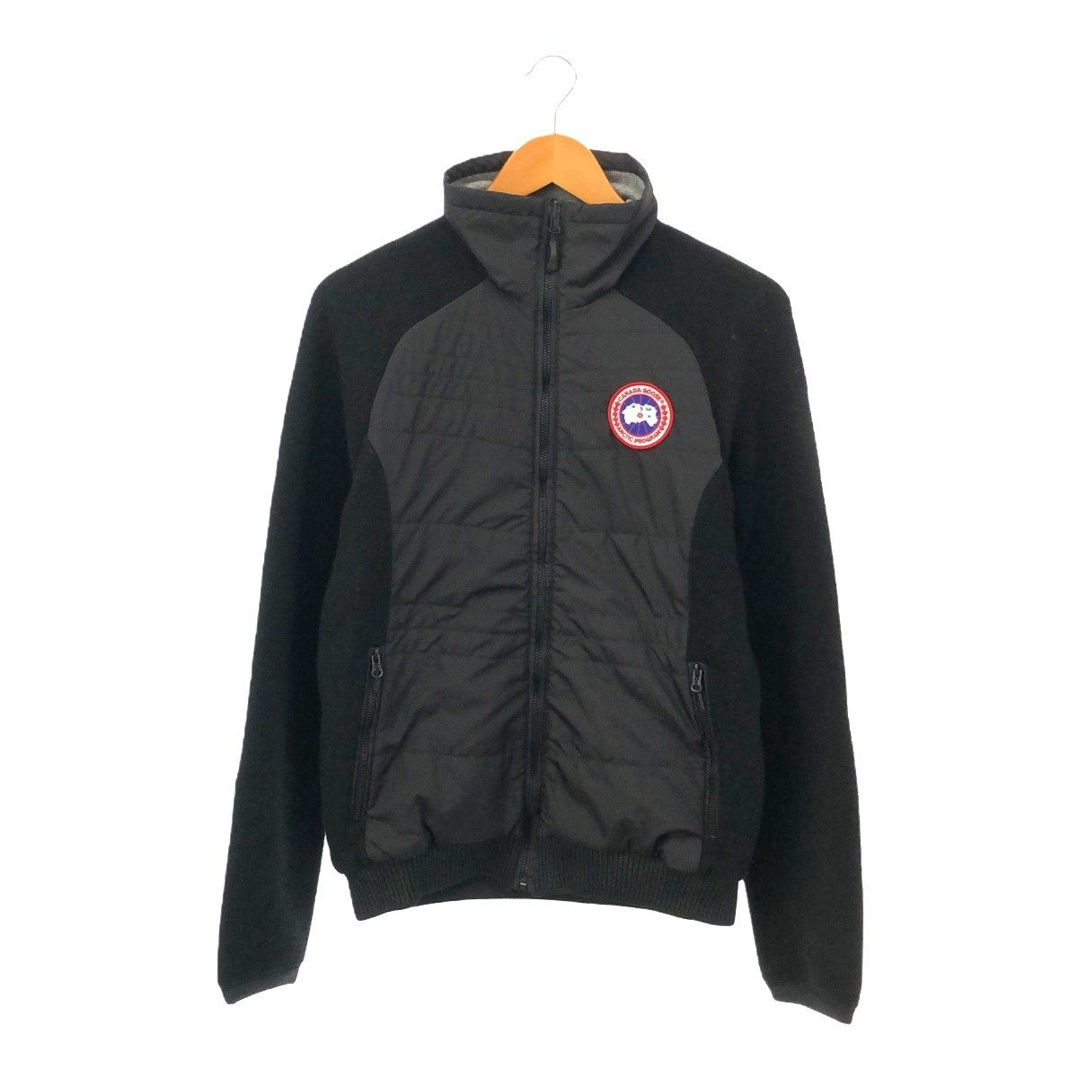 CANADA GOOSE カナダグース 3020400142 6999M GRAFTON REVERSIBLE JACKET グラフトン リバーシブルジャケット フリース×ナイロン Sサイズ ブラック/グレー - メルカリ