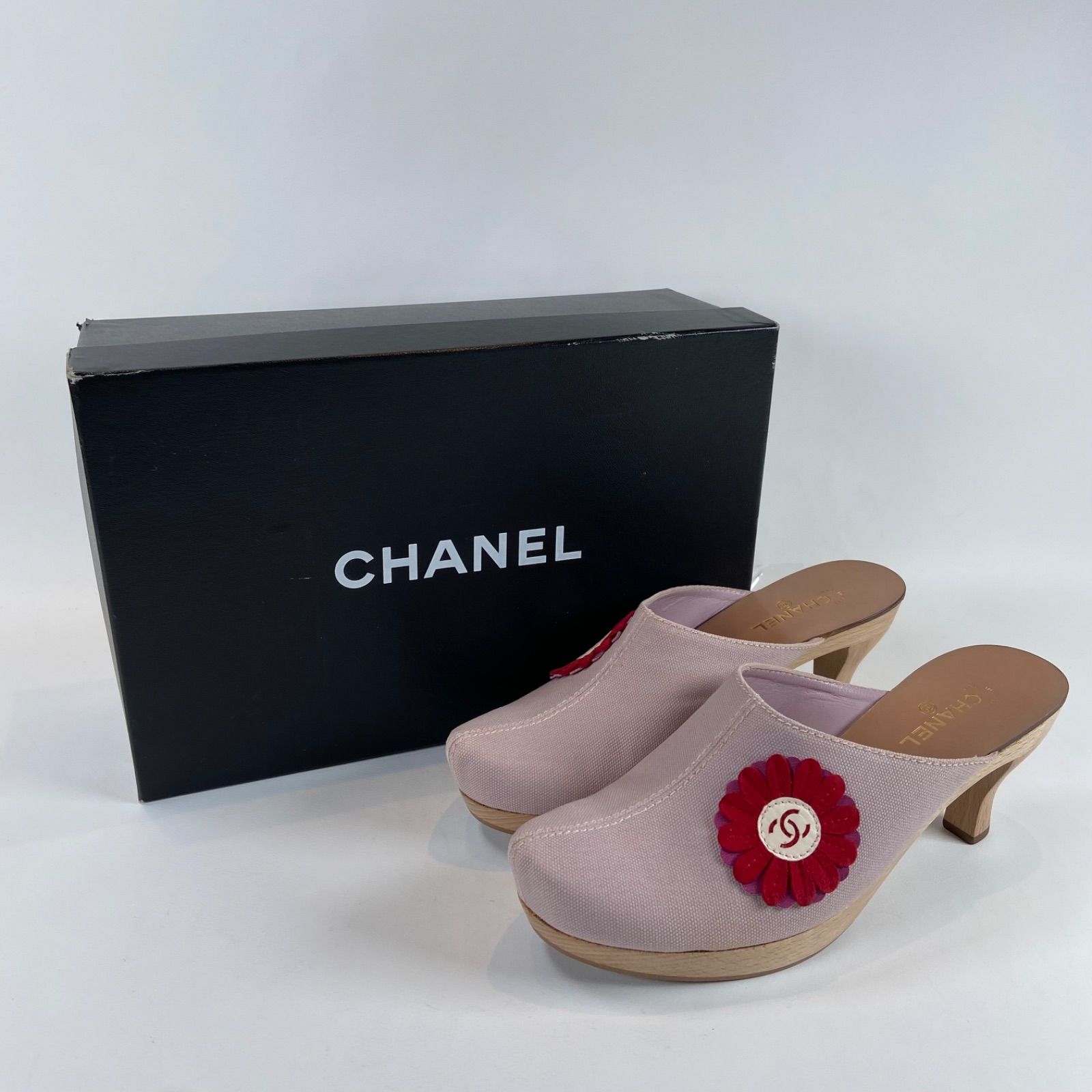 CHANEL シャネル サンダル パンプス ココマーク ミュール