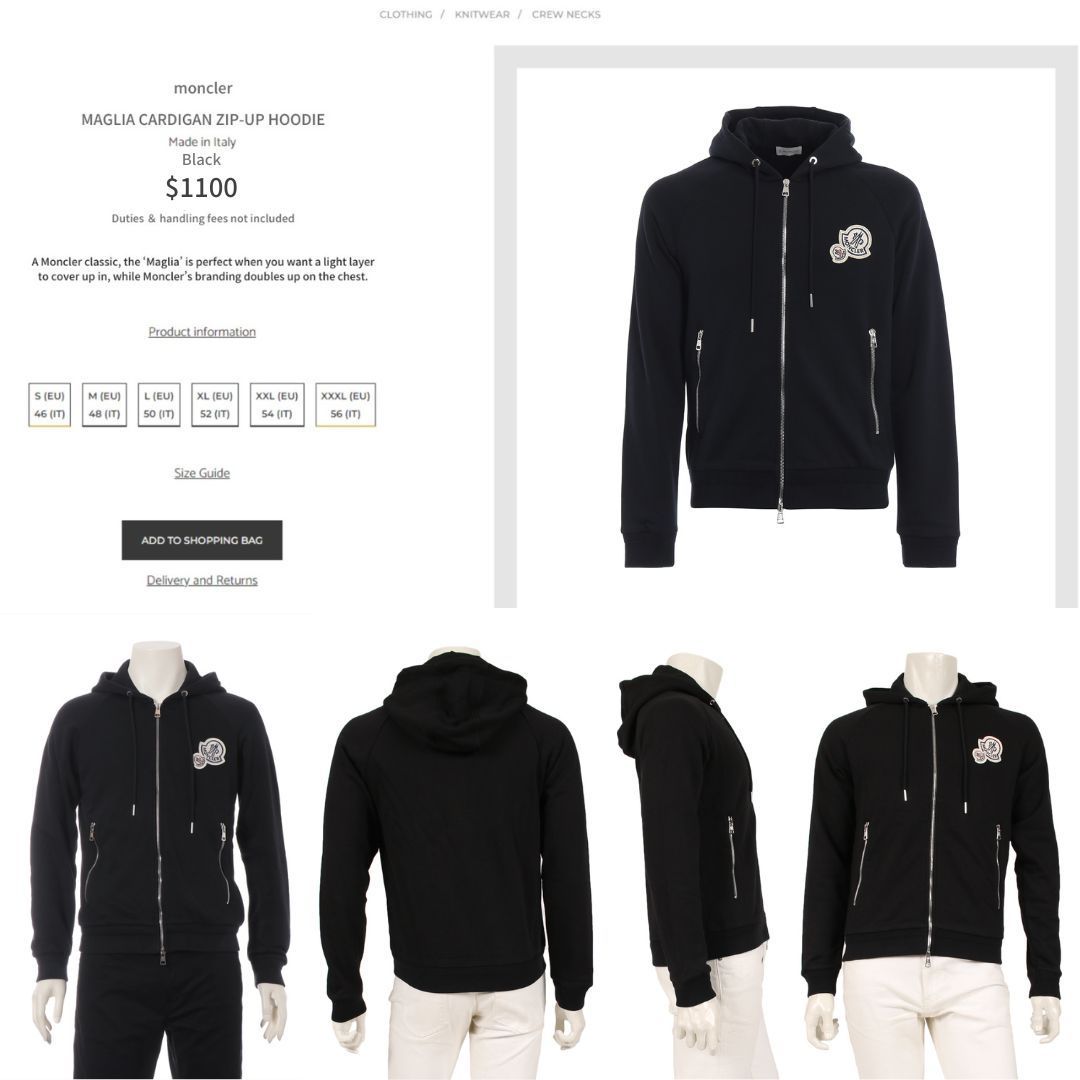 ☆新品未使用タグ付き・本物保証☆MONCLER ダブルロゴワッペン