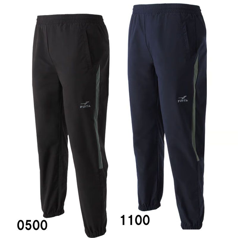 フィンタ FINTA  NEW TEAM ピステパンツ   サッカー フットサル ピステパンツ  24SS (FT3017)、(0500)ブラック