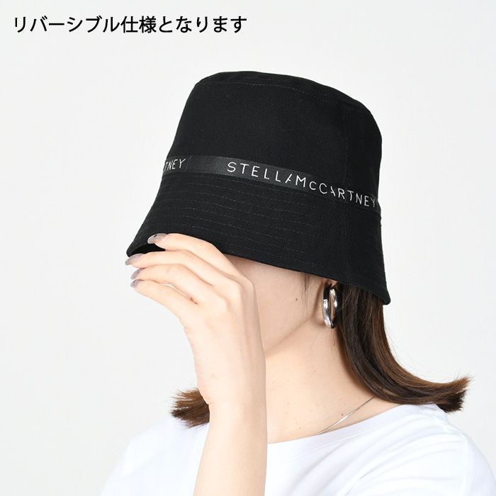 ★Stella McCartney★ ロゴ バケットハット 送関込 STELLA McCARTNEY ロゴ バケットハット 送料関税込み