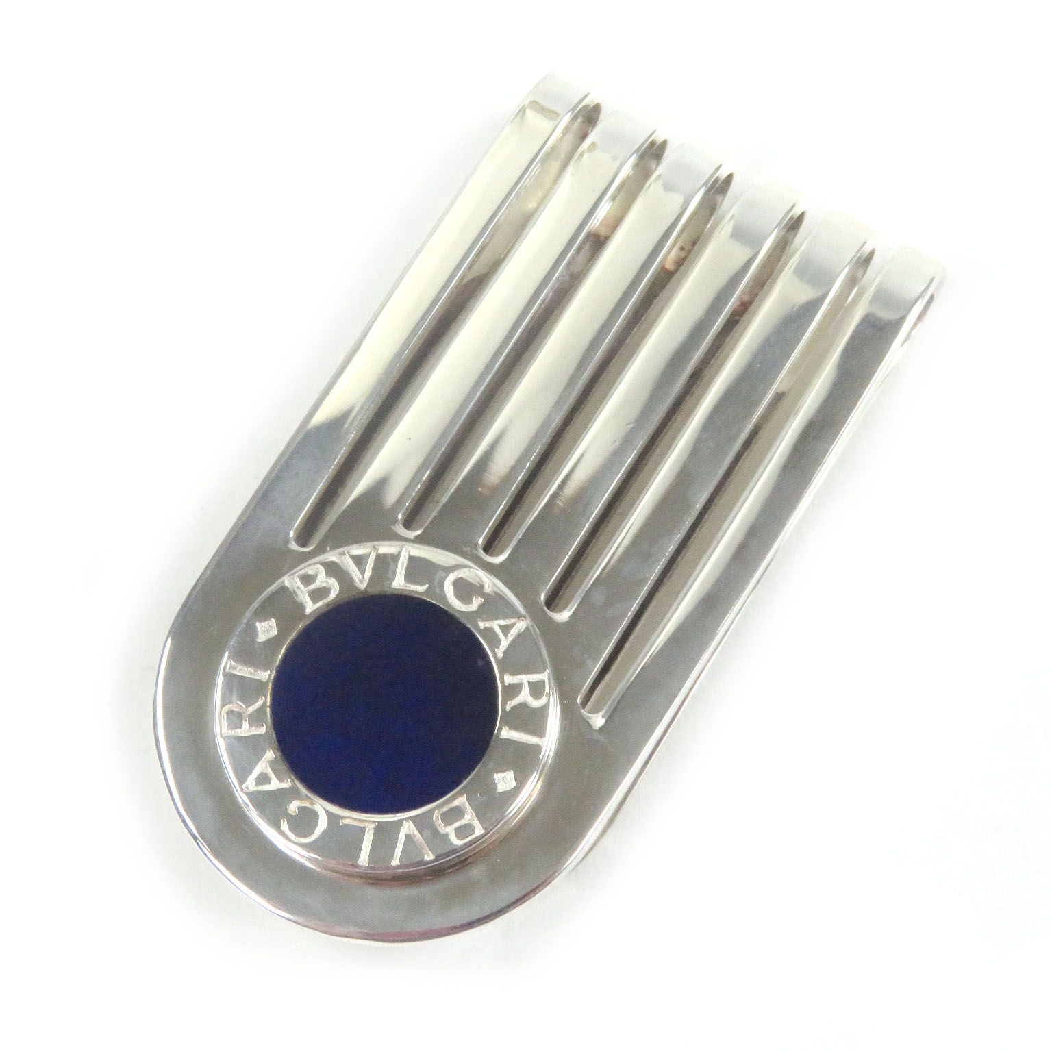 美品□BVLGARI  SV925×ラピスラズリ カフスボタン  ケース付 美品□BVLGARI SV925×ラピスラズリ カフスボタン ケース付