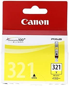 【限定セール，正規品】 【中古】「非常に良い」Canon 純正インクカートリッジ BCI-321 イエロー BCI-321Y インクカートリッジ・詰め替えインク