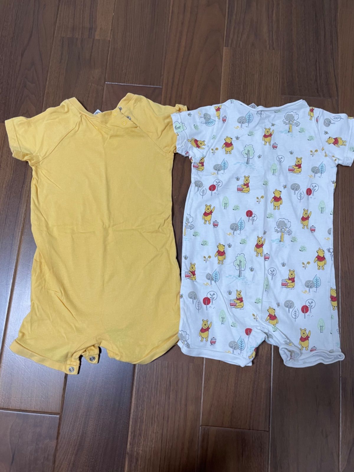 HM 半袖 パジャマ ロンパース プーさん 80 2枚セット メルカリShops