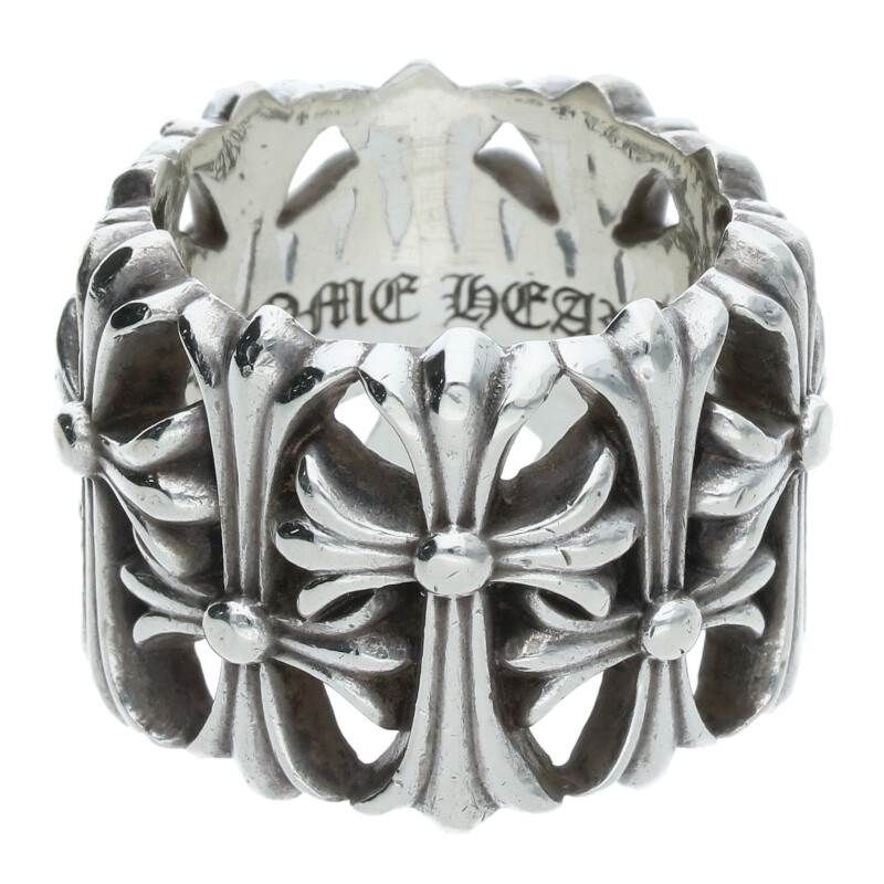 クロムハーツ CEMETERY/セメタリークロス シルバーリングメンズ 21号 シルバー クロス リング 21号 クロムハーツ CEMETERY/セメタリークロス