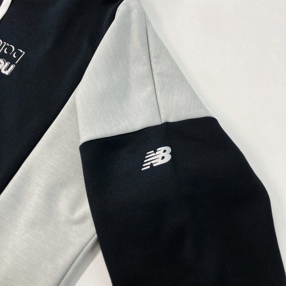 サイズ：1 NEW BALANCE GOLF ニューバランス 2023年モデル 裏ボア スウェットパーカー  ブラック系 [240101442267] ゴルフウェア レディース ストスト サイズ：1 NEW BALANCE GOLF ニューバランス 2023年モデル 裏