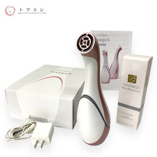 【未使用ジェル付】LUXGEAR VisageS 美顔器 楽天市場】ルクセア ヴィサージュS 美顔 器 LUXCEAR VisageS