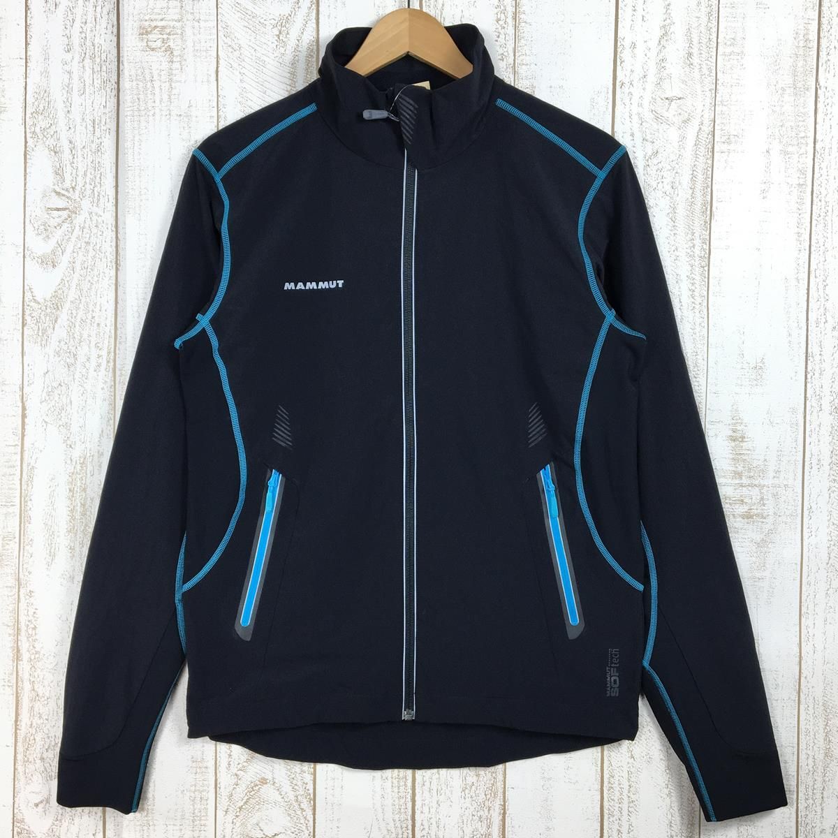 MAMMUT●マムート＜DRY tech Jacket ナイロン ジャケット＞M1575c Mammut Dry Tech Hooded Jacket Zip In System Size Large Style