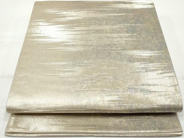 平和屋着物◎六通柄袋帯 霞文 金糸 引箔 正絹 逸品 DAAV0836qa - メルカリ 