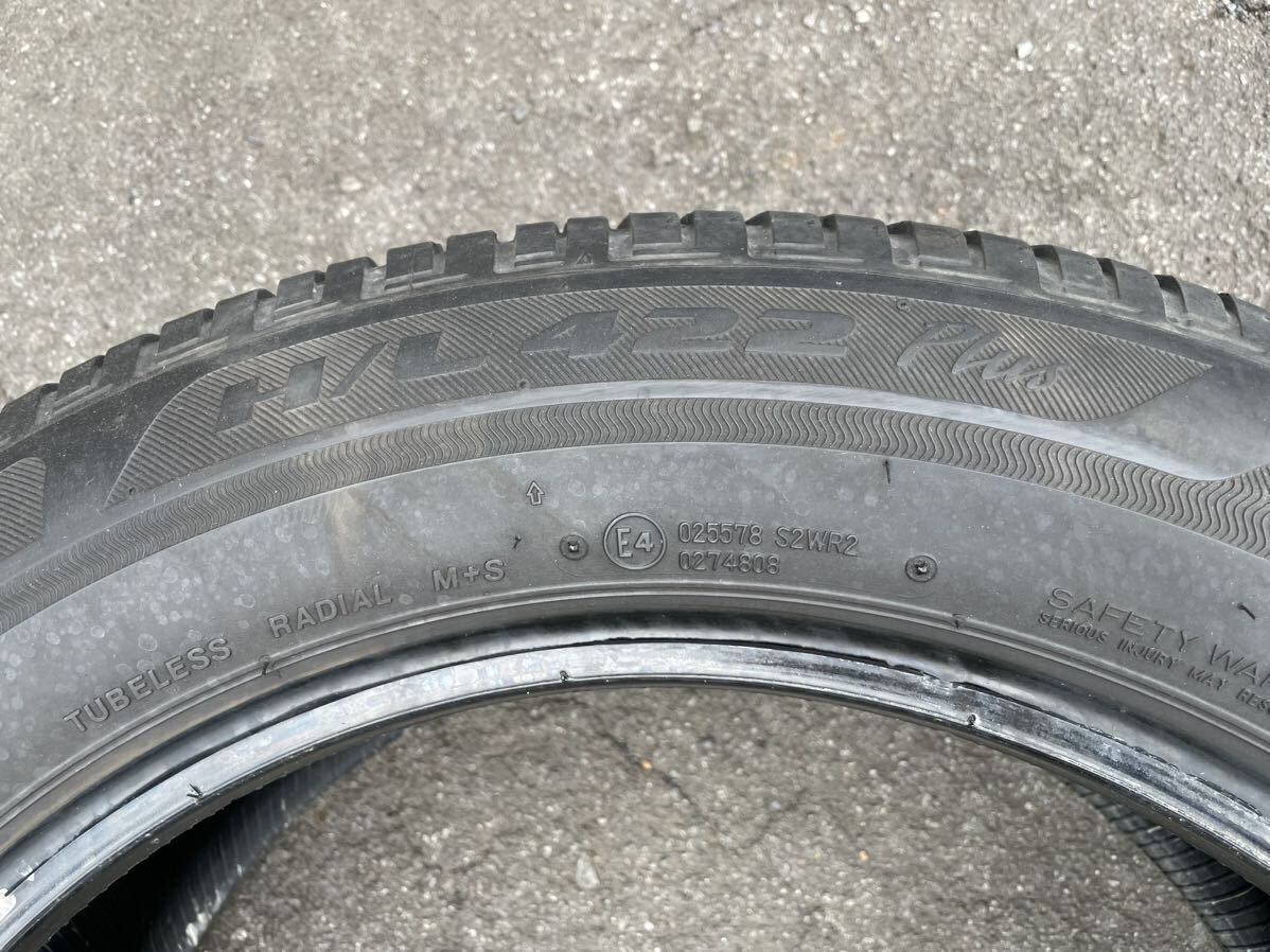 ［F0146］中古タイヤ4本セット！235/55R18！ブリヂストン エコピアH/L422プラス 2018年製造！ハリアー、ヴァンガードなどに！