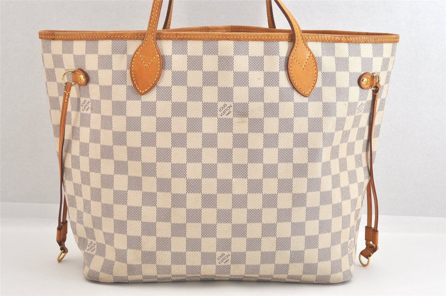 LOUIS VUITTON ルイヴィトン ダミエアズール ネヴァーフル MM トートバッグ N51107 LV 2476N DECORATOM_COM_BR