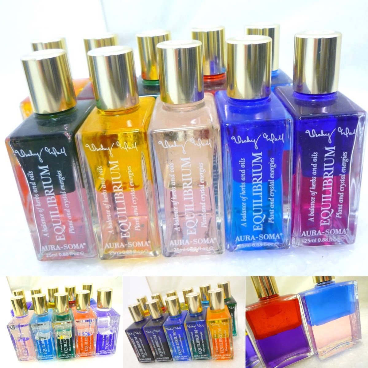 AURA-SOMA 50mlボトル 101本 スタンドセット AURA-SOMA 50mlボトル 101