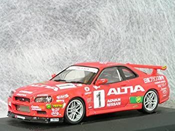 非常に良い】エブロ 1/43 R34アルティアスカイラインGT-R 43067 完成品