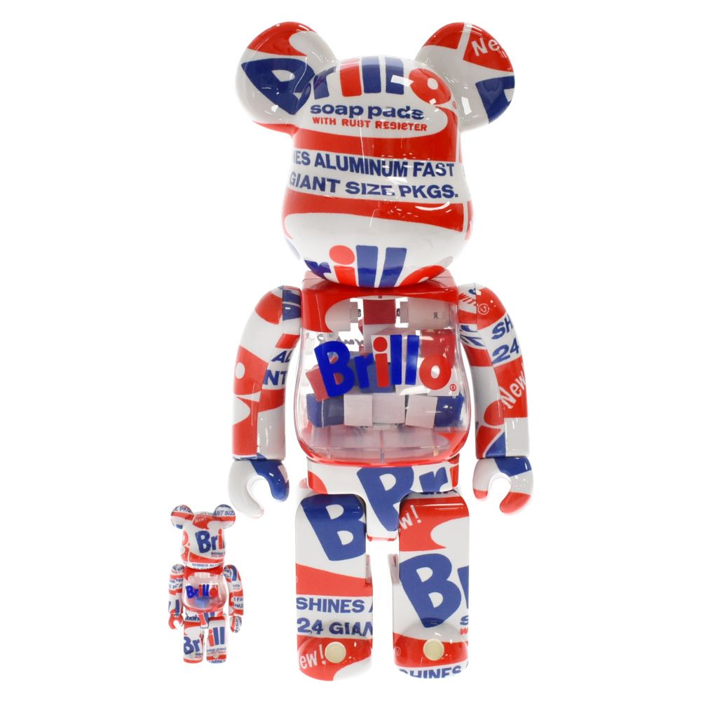 MEDICOM TOY (メディコムトイ) BE@RBRICK Andy Warhol Brillo 100