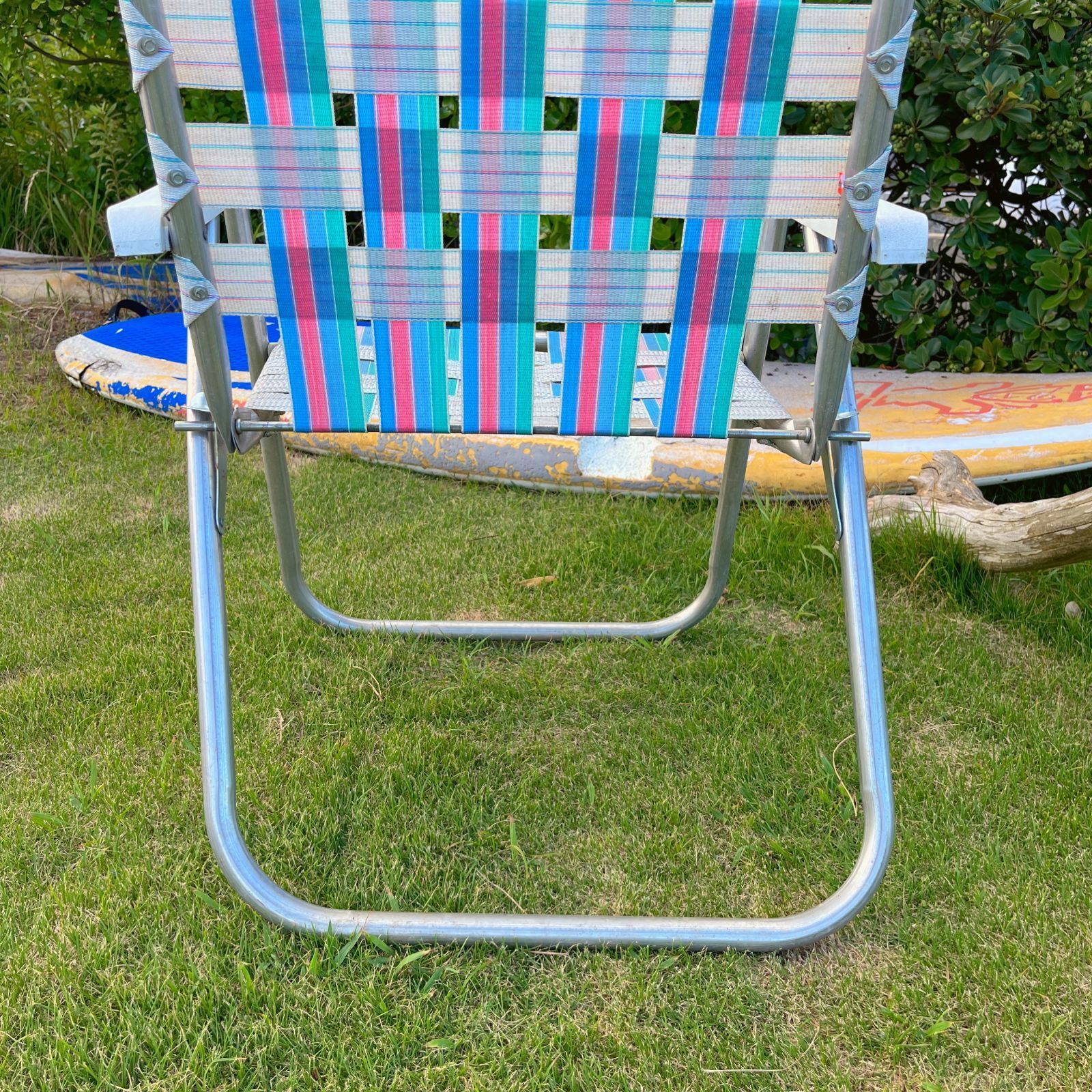 アメリカンヴィンテージ 折り畳みローンチェア (キッズサイズ想定