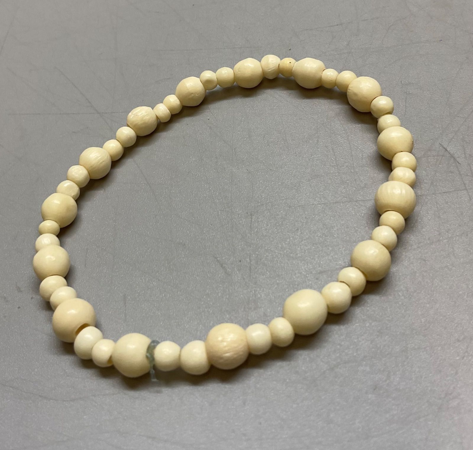 象牙調 アクセサリー9点セット SN239 象牙風 象牙調 デザイン ブレスレット アイボリー 数珠 珠径