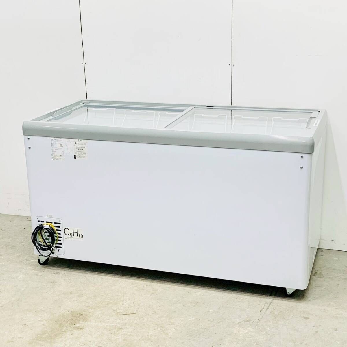 汚れ傷あり Haier HSHF-10D(W) 1ドア冷凍庫 96L 直冷式 （冷却