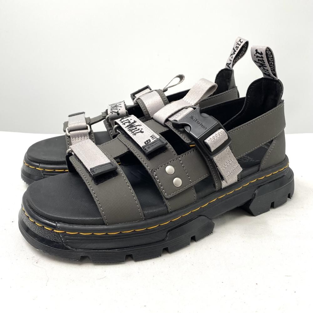 中古】Dr.Martens PEARSON 2 GUNMETAL +MISTGREY UK8 ブラック グレー