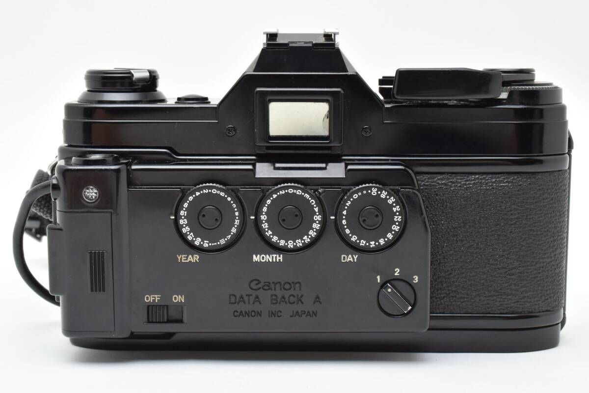 ☆完動品☆ キャノン Canon A-1 黒 ボディ フィルムカメラ 8128 ☆完