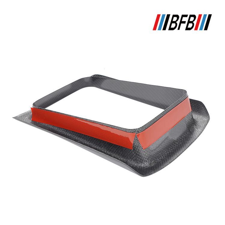 BMW F80 M3 F82 F83 M4 カーボンファイバー製後部座席収納ボックス外枠 備品パネル 感アップ 車内インテリア向上 FFCRYSTALESIA_COM