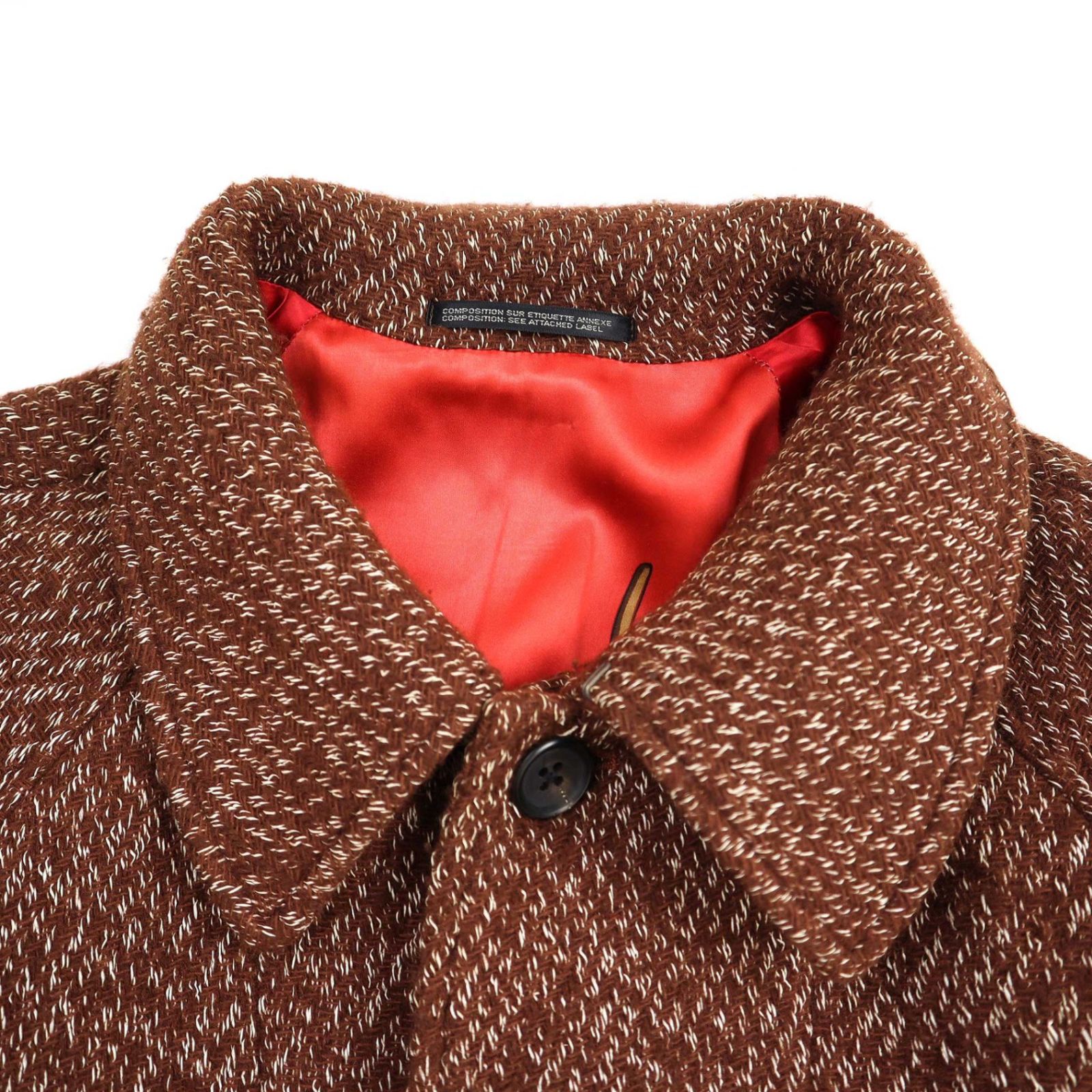 ヨウジヤマモト 20aw ツイードコート