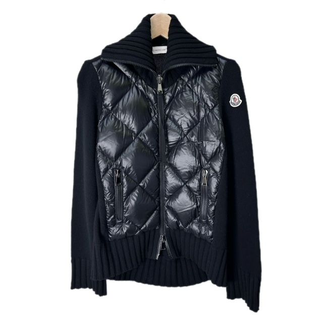 中古】モンクレール MONCLER 21AW ニット切替 ダウンジャケット