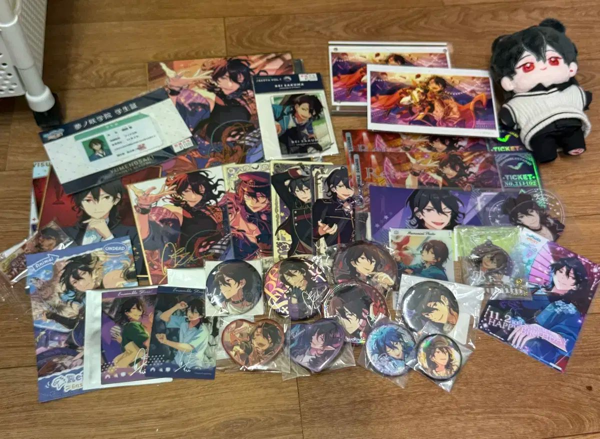 あんさんぶるスターズ あんスタ 朔間 零 グッズ 7 周年 アクリルブロック ハニースリープドール グッズ付き 贈呈