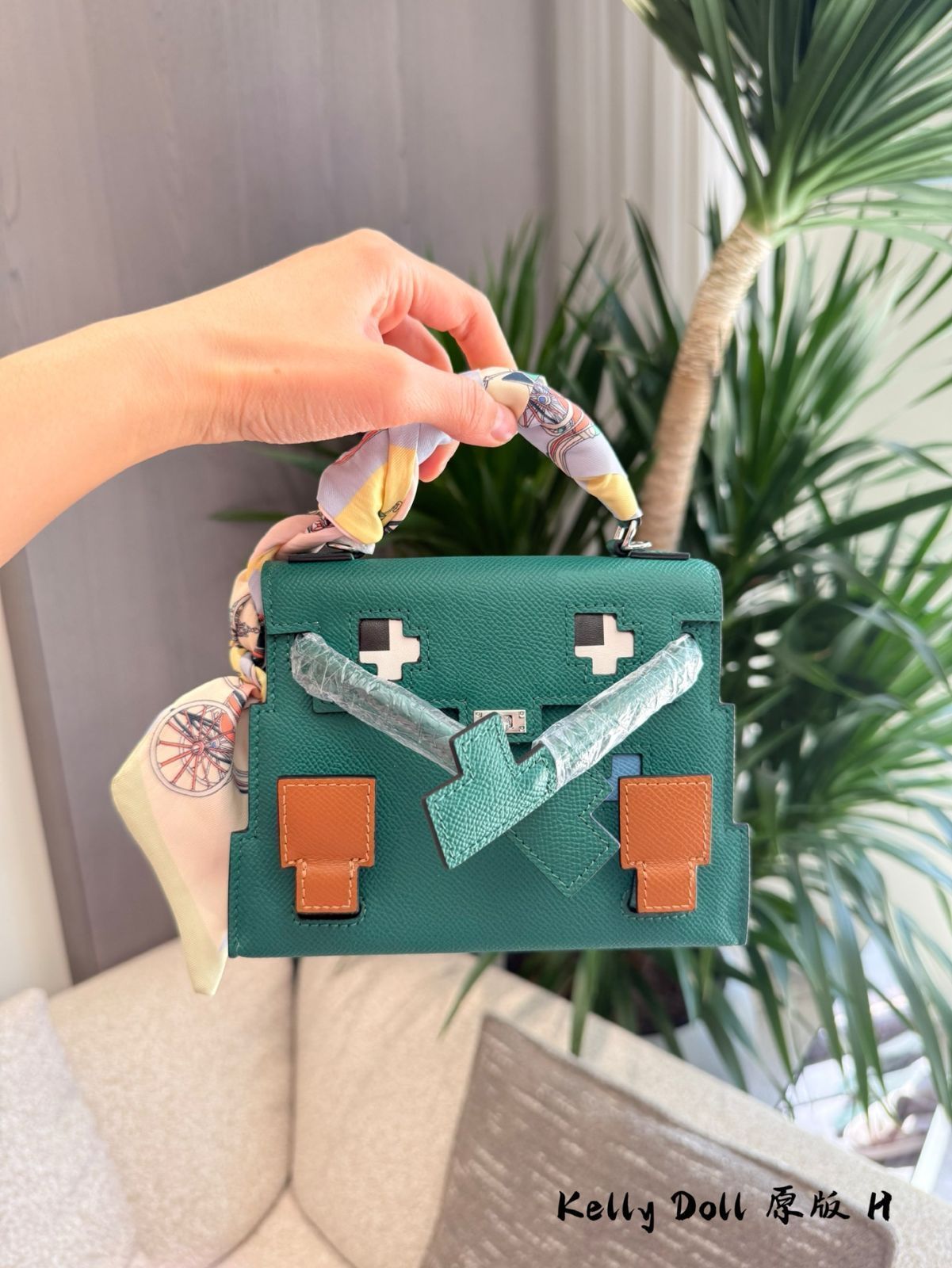 HERMESエルメスケリードール⭐︎ Accessoire de KELLY 今日特価】Hermes Kelly Doll - エルメス ケリー ドール - メルカリ