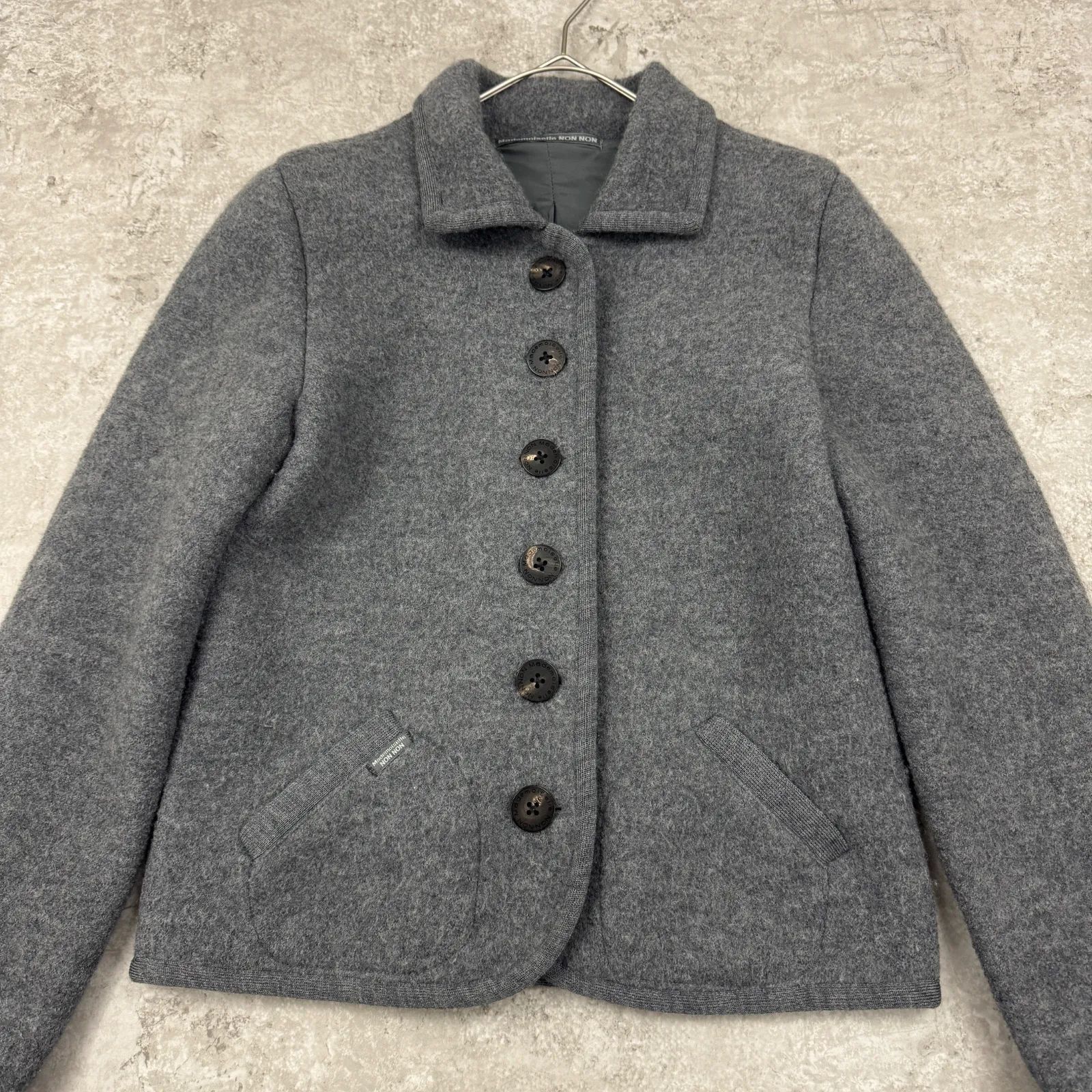 Mademoiselle NONNON マドモアゼルノンノン ジャケット コート 38 