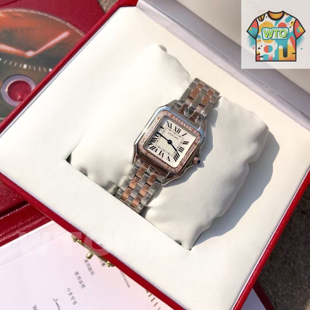 Cartier 自動巻き レディース 時計 ご購入大歓迎です 新品未使用 箱付 Cartier レディース 腕時計