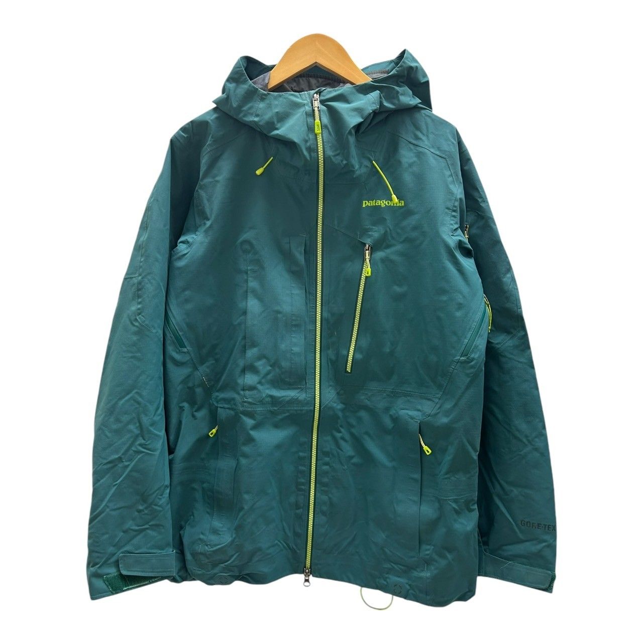 patagonia (パタゴニア) PowSlayer Jacket パウスレイヤージャケット GORE-TEX ゴアテックス マウンテンパーカー 30303 2015年製 S グリーン系 メンズ/045