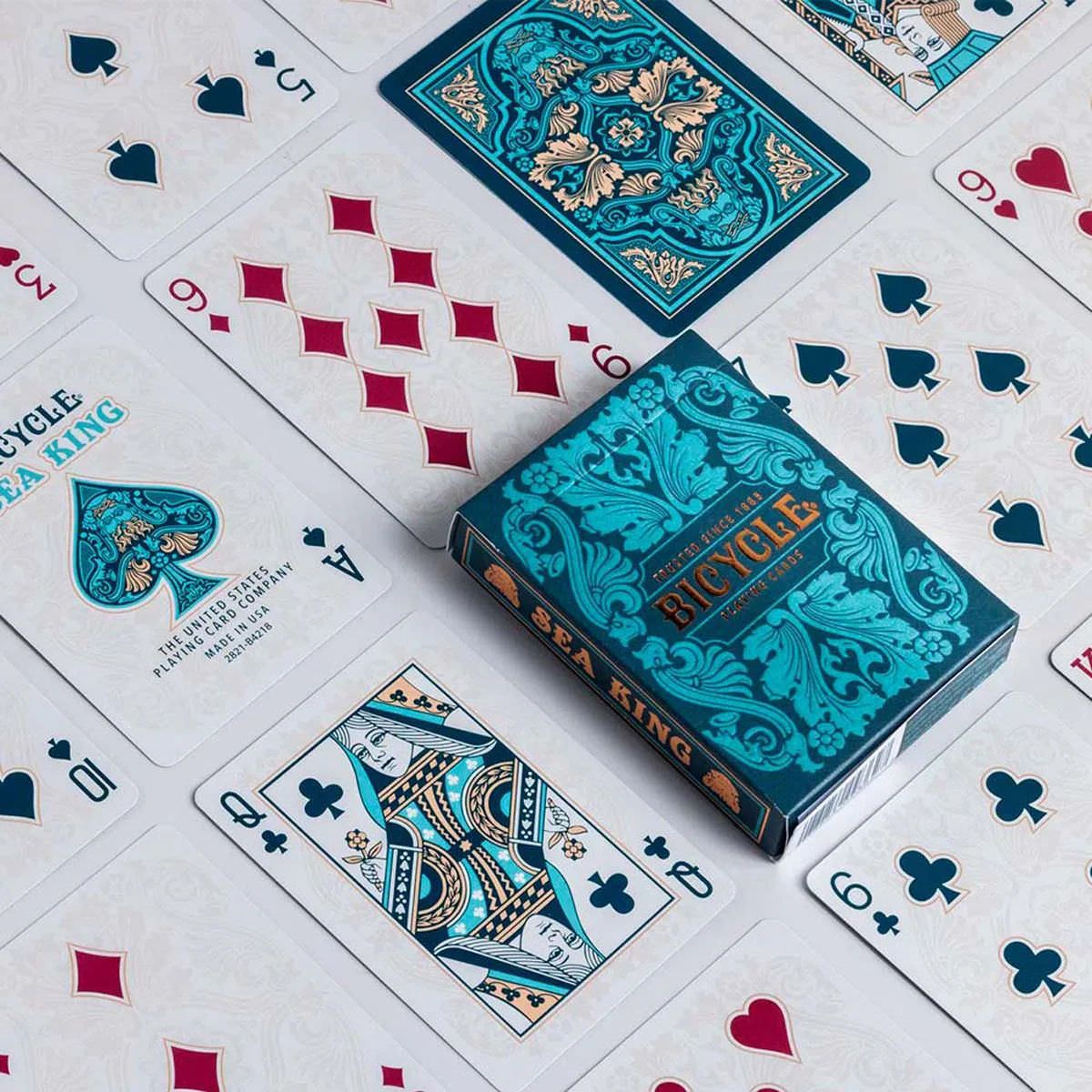 トランプ Bicycle Sea King Playing Cards 海洋テーマ