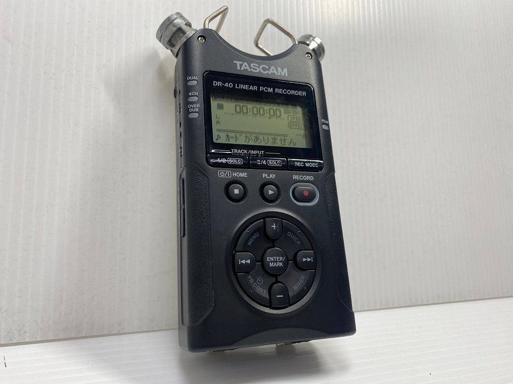 中古品】タスカム リニアPCMレコーダー TASCAM 本体のみ ○YR-17392○ - メルカリ