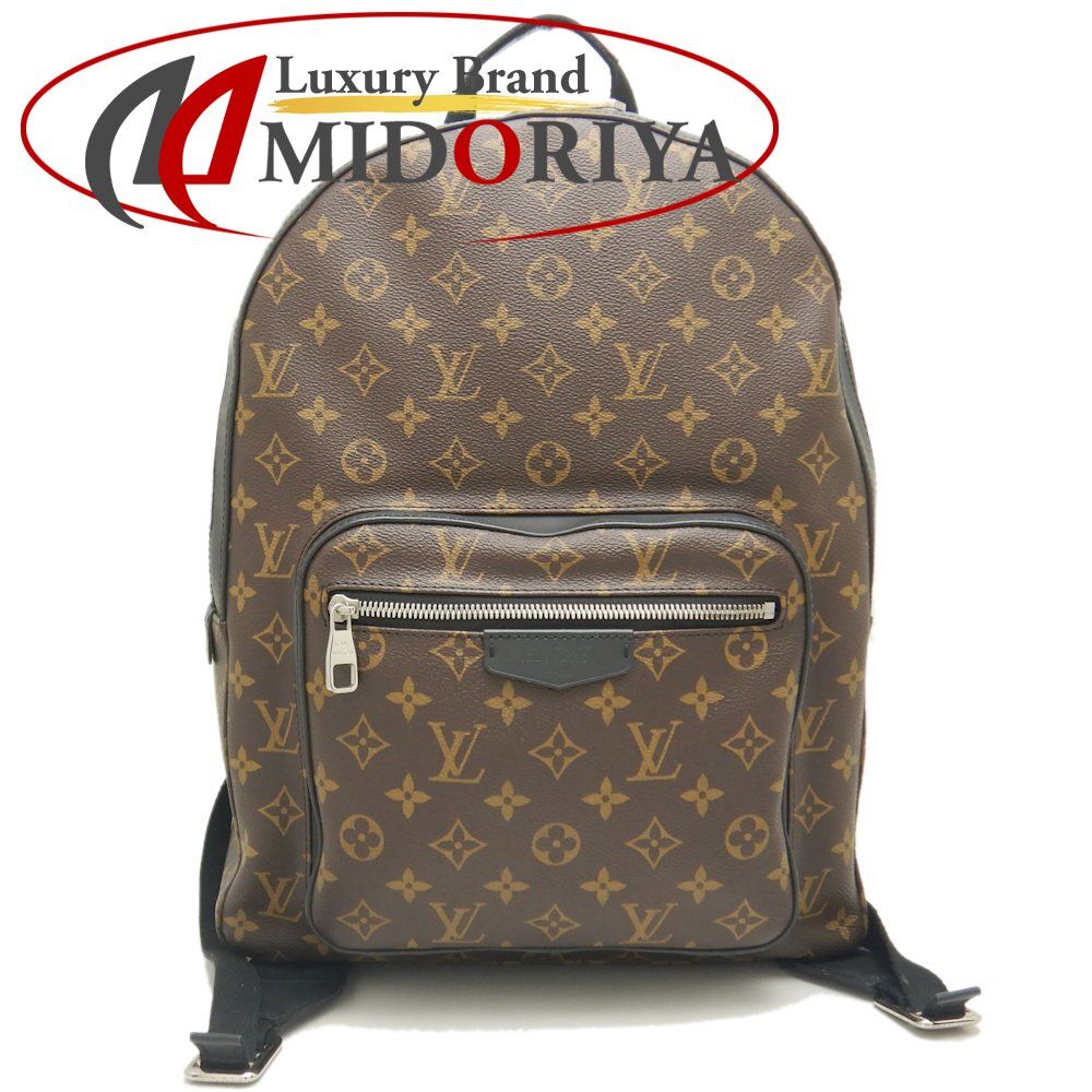 LOUIS VUITTON ルイヴィトン ジョッシュ M45349 リュック・バックパック モノグラムマカサー ブラウン  ブラック/251892【中古】 - メルカリ