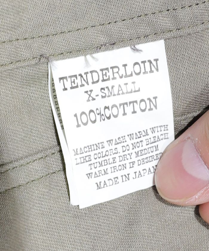 テンダーロイン TENDERLOIN カラージャケット / XS-6