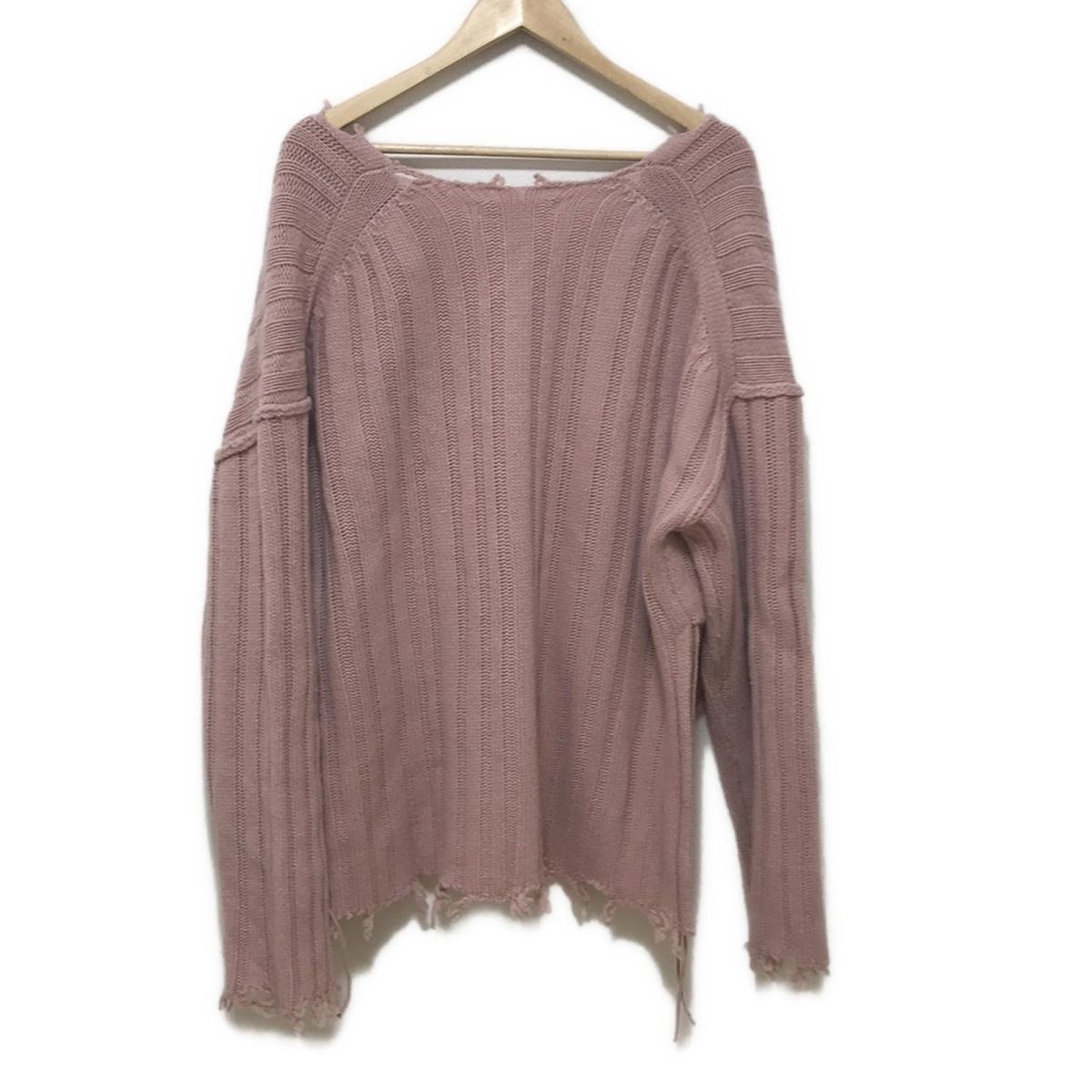 PRANK PROJECT】ダメージ ニット・セー ターサイズF