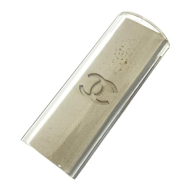 CHANEL シャネル マネークリップ クリップ 小物 札ばさみ ココマーク メタル シルバー