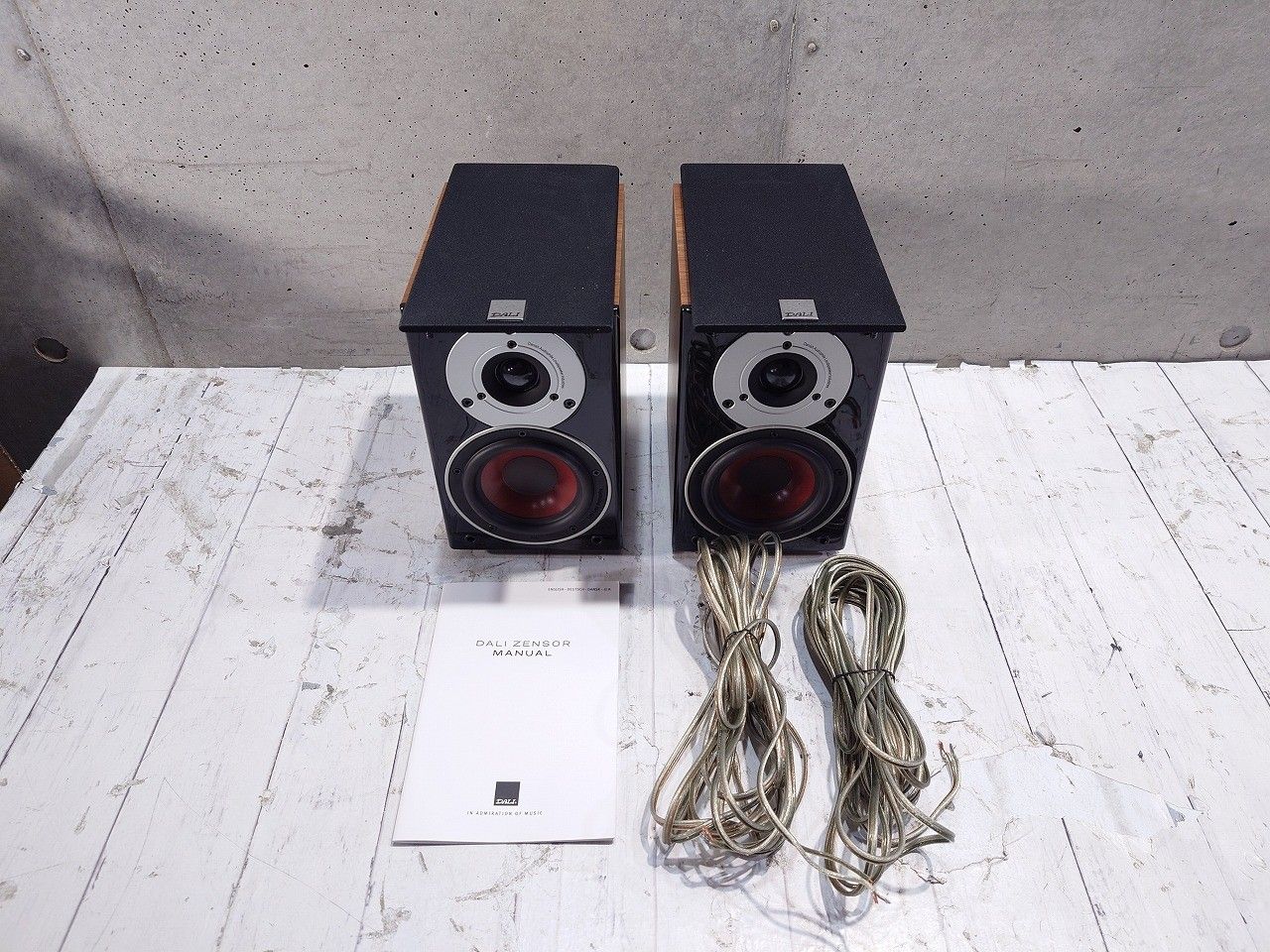 ZENSOR PICO ライトウォールナット ペア DALI ZENSOR1 スピーカー