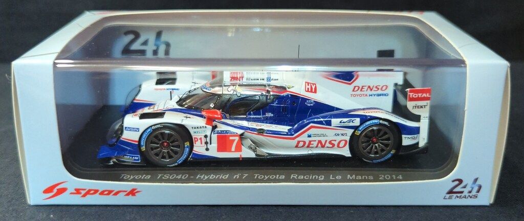 Spark Model 1/43 Toyota TS040-Hybrid #7 Le Mans 2014 Toyota