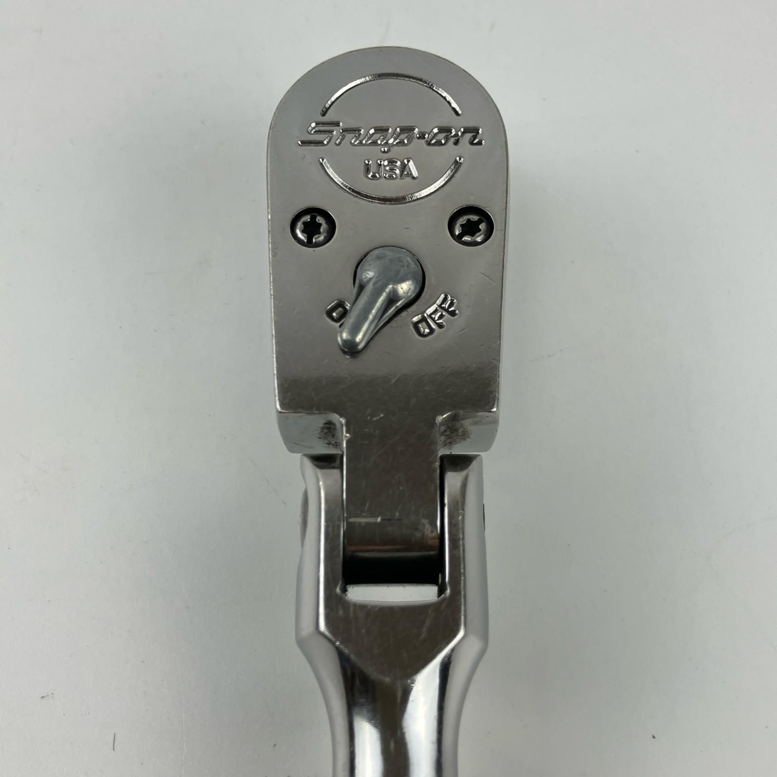 ЗЗSnap-on スナップオン 3/8フレックスラチェットハンドル 本体のみ