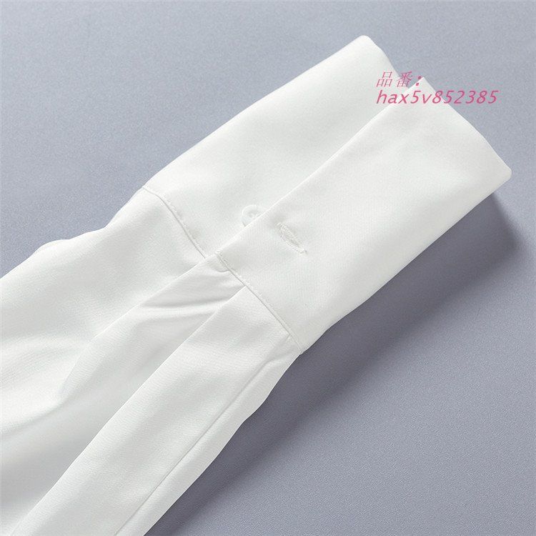 スリット長袖シャツ韓国ファッ