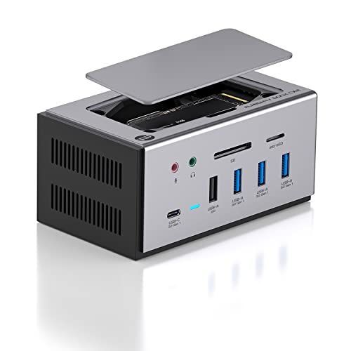 ALMIGHTY DOCK CX2 TUNEWEAR ALMIGHTY DOCK CX2 18-in-1 USBハブ 最大3画面増設可能 SSDエンクロージャ搭載