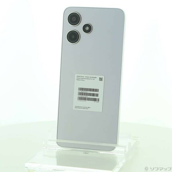 品〕 Redmi 12 5G 256GB ポーラーシルバー MZB0GB8JP SIMフリー【371