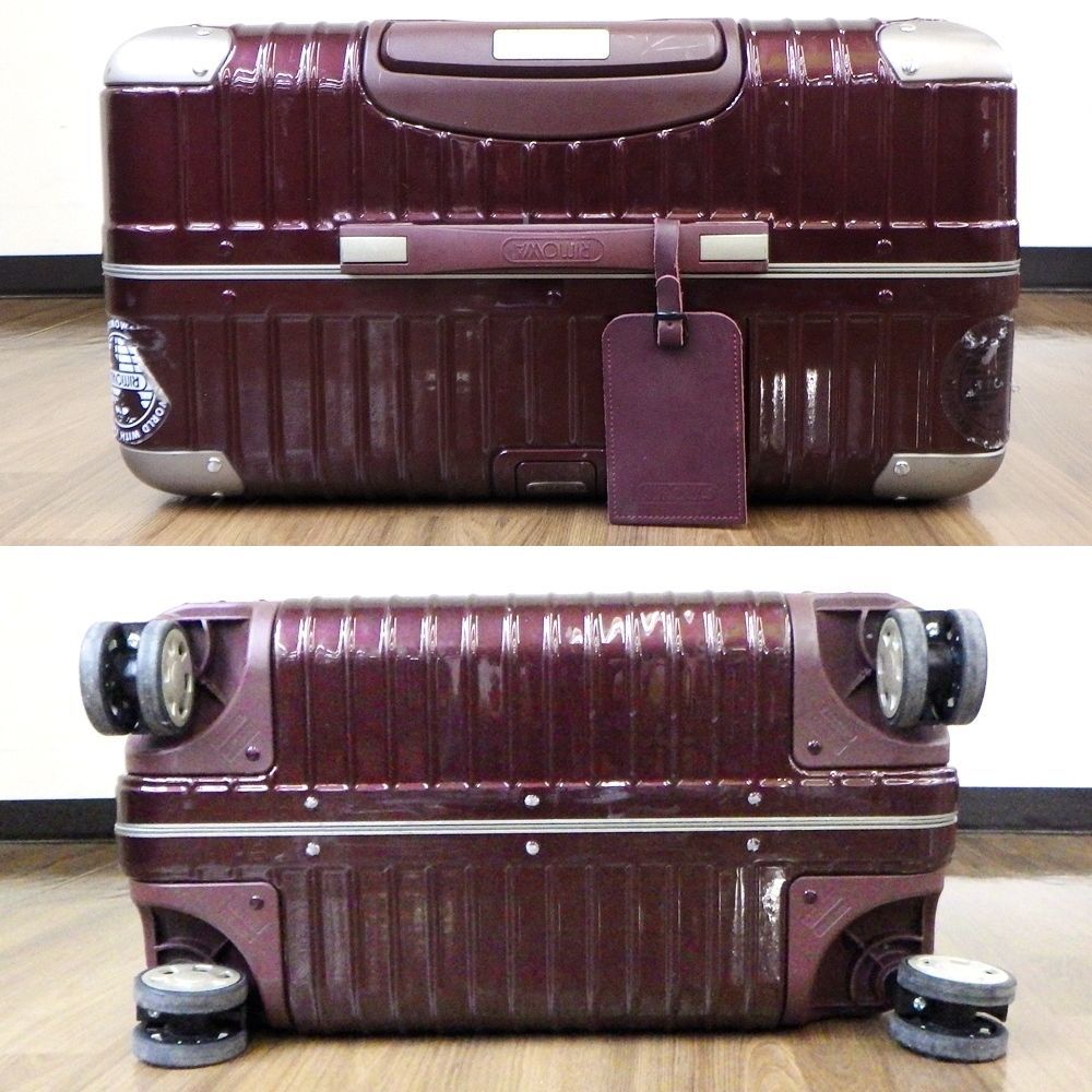 RIMOWA リモワ スーツケース リンボ 87L 4輪 カルナモレッド