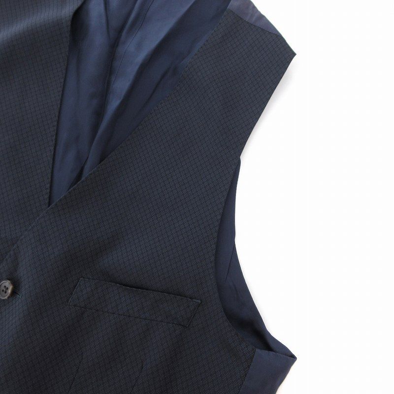 【美品】カシミヤ混P.S. ポールスミスネイビー濃紺 ウールコートメンズ　М 美品】カシミヤ混P.S. ポールスミスネイビー濃紺 ウールコート