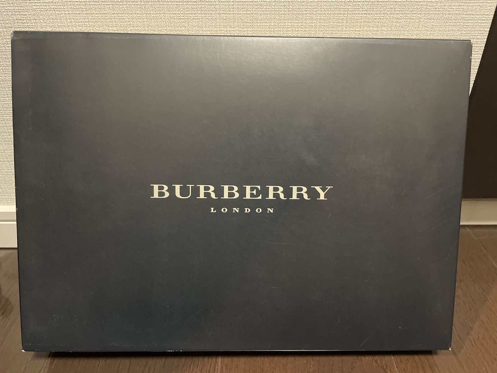未使用品 BURBERRY バーバリー ひざ掛け ウール100% ノバチェック柄