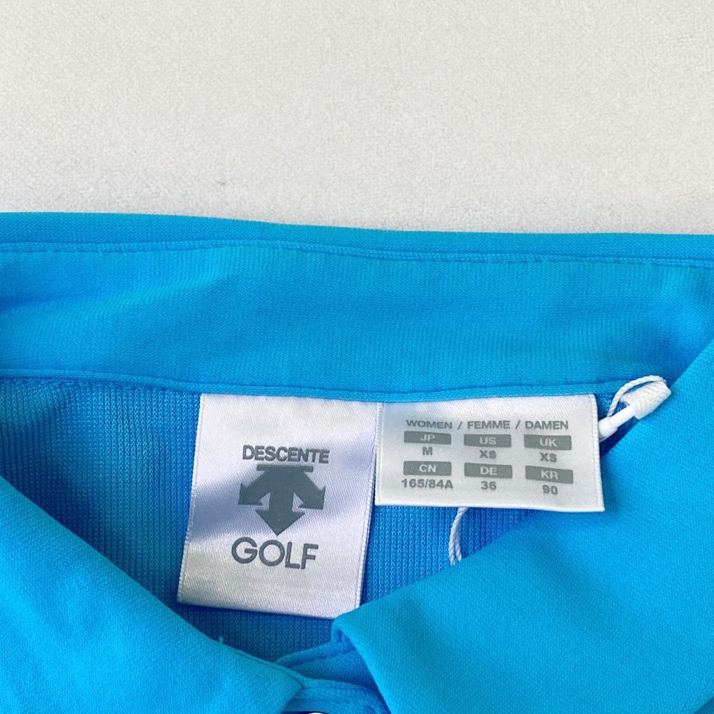 ノースリーブポロシャツ オレンジ系