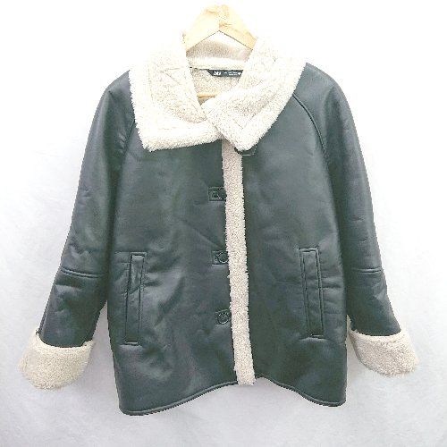 □ ⊇ ZARA ザラ 高級感 長袖 ZWコレクションリバーシブルジャケット