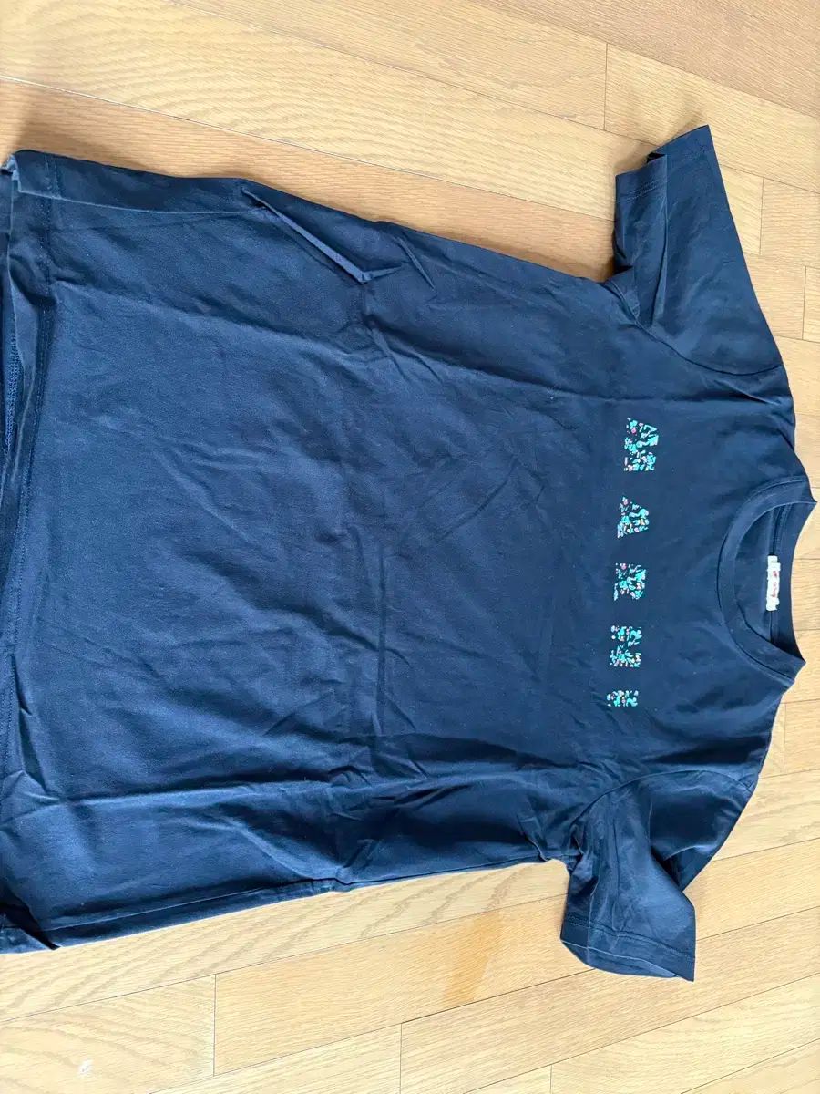 Marni マルニ ネイビー フラワー Tシャツ 50